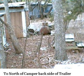 North of Camper behind
